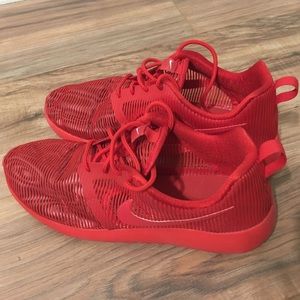 Red Nike Roshes